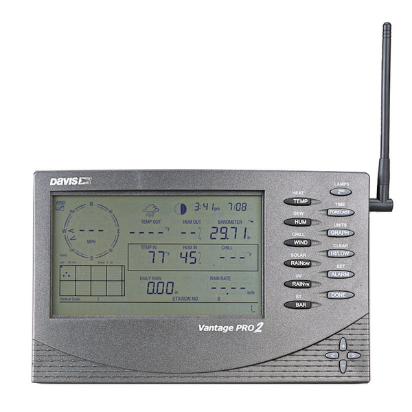 Davis Instruments Vantage Pro2 Wireless Console/Receiver - 2nd Station 6312